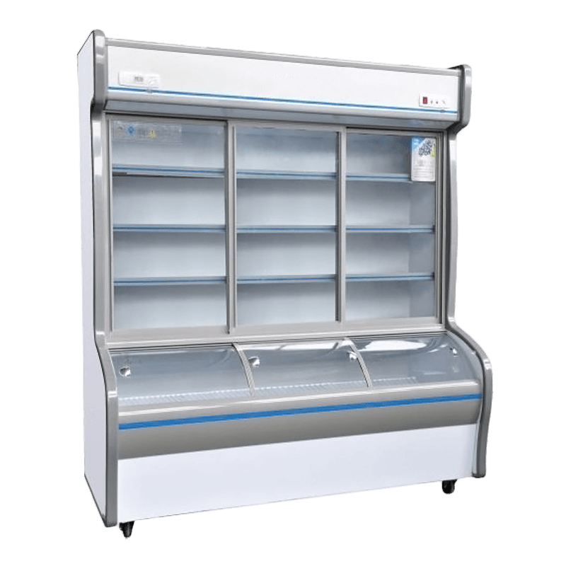 Refroidisseur d'affichage congelé à fond profond Refroidisseur d'affichage congelé à fond profond