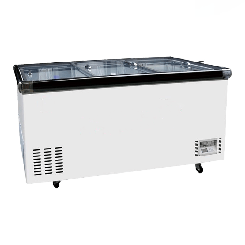 Vitrines réfrigérées à fond profond